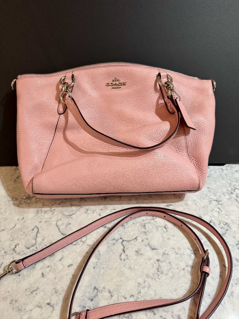 Coach Small Kelsey bag in pink